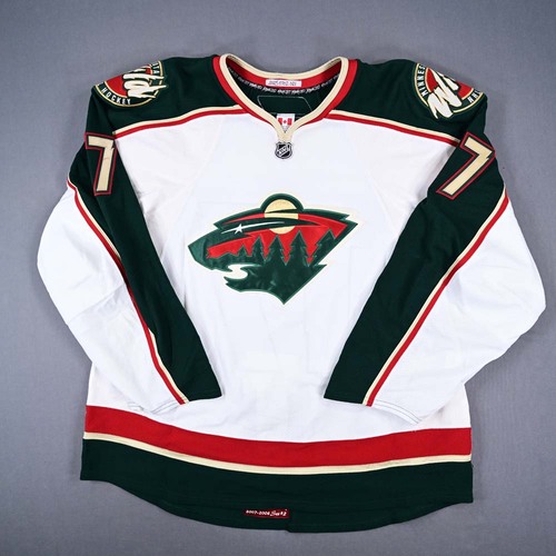 Image of Fedoruk, Todd - Minnesota Wild - Game-Worn White Set 2 Jersey - 2007-08 NHL Season