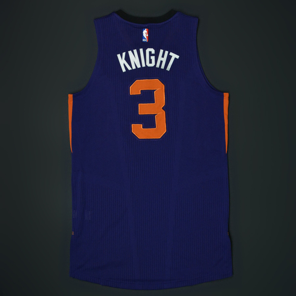 Brandon Knight Phoenix Suns GameWorn "NOCHES ENEBEA" Jersey 2015