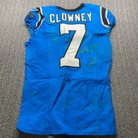 International Series - Panthers J. Clowney Game Used Jersey (11/10/24) S...