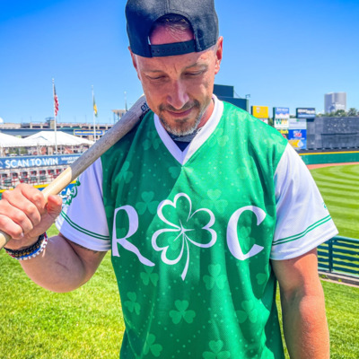 Rochester Red Wings Irish Night Jersey #53, Issued to Amos Willingham