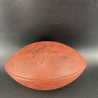 Packers - Martellus Bennett Signed Authentic Football With Crucial Catch...