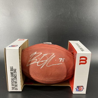 NFL - Vikings Brian O'Neal Signed Authentic Football