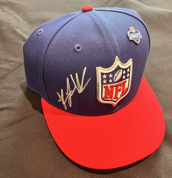Keldrick Faulk Autographed NFL Draft Hat