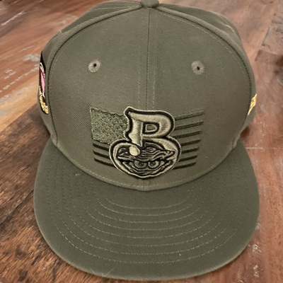 Robbie Baker #24 Game Worn Hat - 7 1/2
