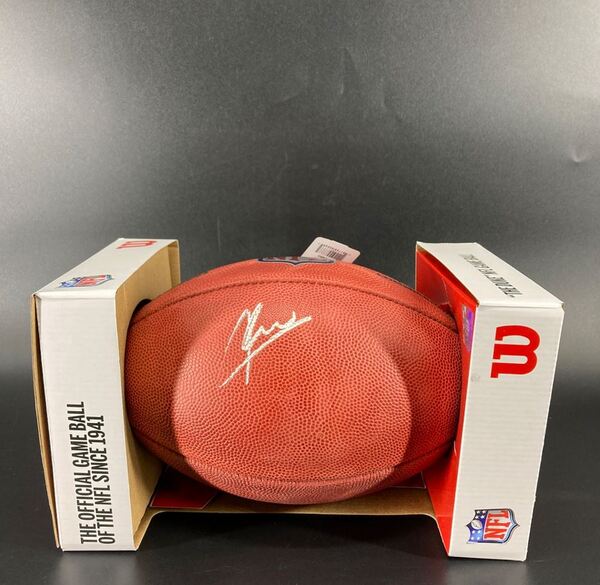 NFL - 49ers Keion White Signed Authentic Football