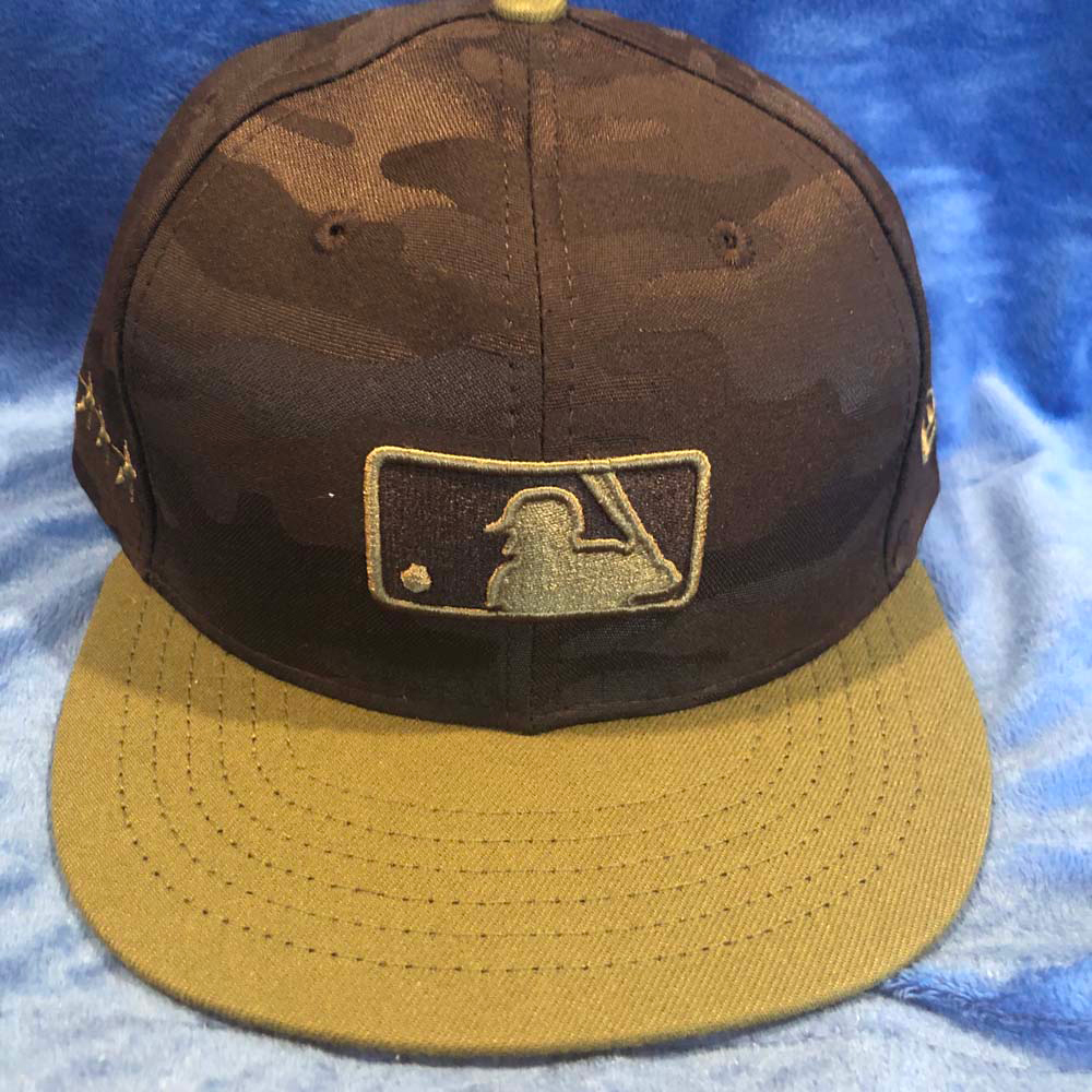 black mlb umpire hat