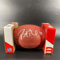NFL - Ravens Patrick Ricard Signed Authentic Football with Pro Bowl Logo