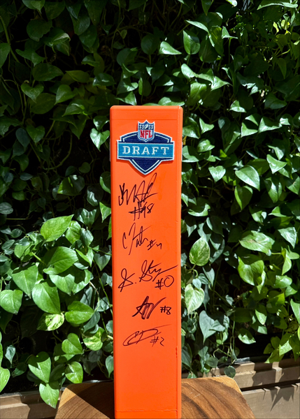 NFL Draft Pylon  Signed by 2026 Ohio State Prospects Arvell Reese, Carne...