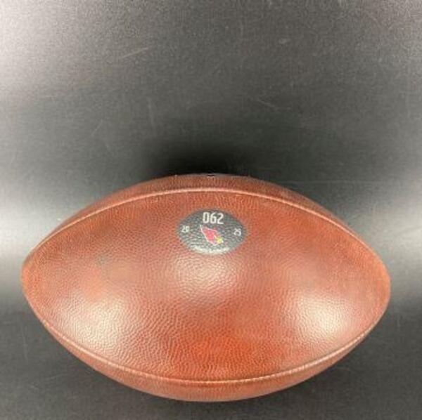 Crucial Catch - Cardinals Game Used Football (10/05/2025) Cardinals vs T...