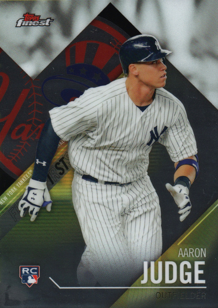 2017 Finest Firsts #FFIAJ Aaron Judge