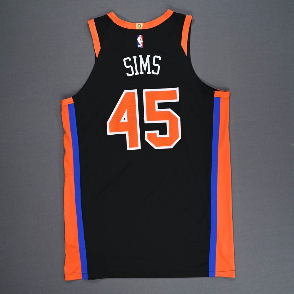 Jericho Sims New York Knicks GameWorn City Edition Jersey 2022