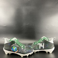 MCMC - Lions Kayode Awosika Worn Custom Cleats Supporting Sport Of Life ...