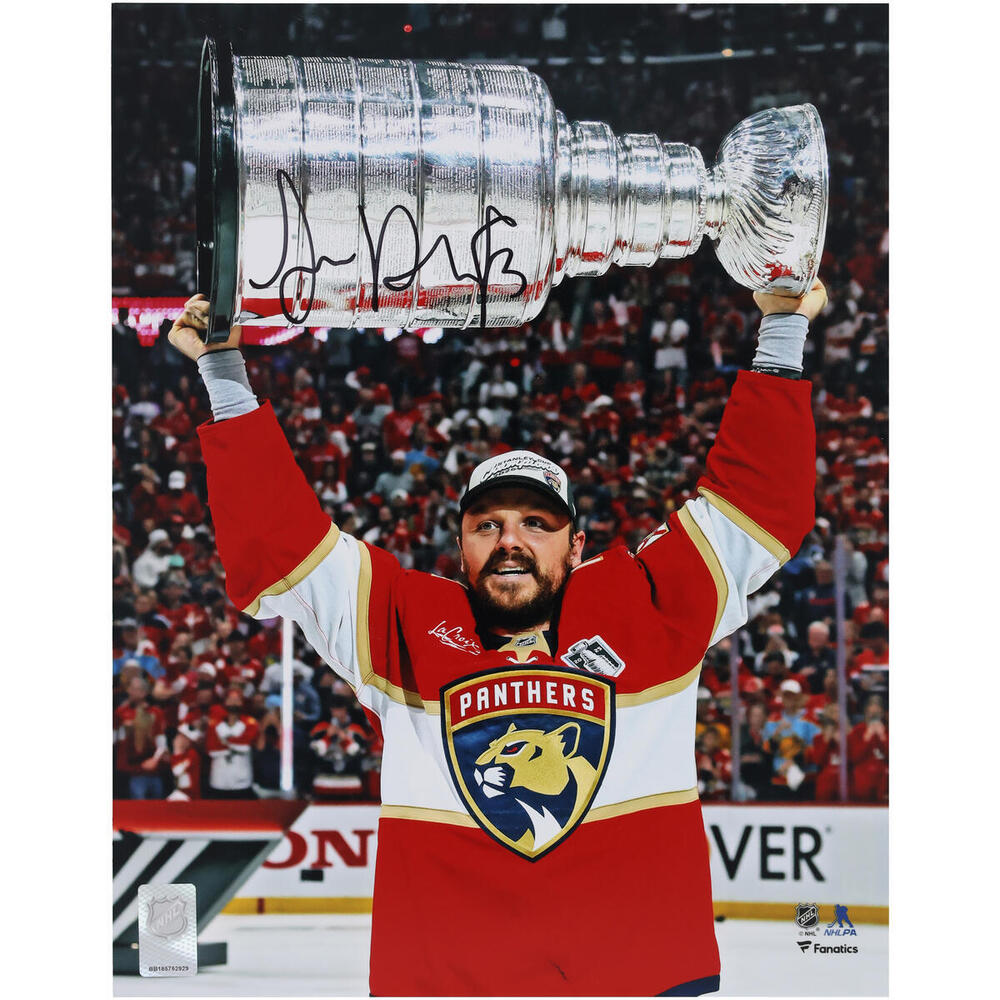 Sam Reinhart Florida Panthers Autographed 2025 Stanley Cup Champions 11