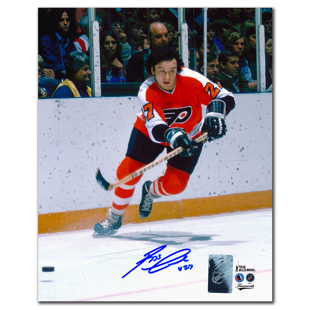 Reggie Leach Philadelphia Flyers PLAYMAKER Autographed 8x10