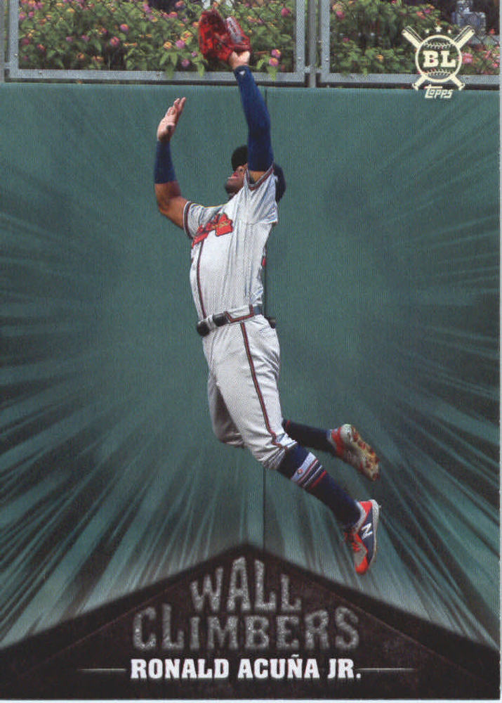 2019 Topps Big League Wall Climbers #WC2 Ronald Acuna Jr.