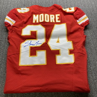 NFL - Chiefs Skyy Moore Signed Authentic Jersey Size 42