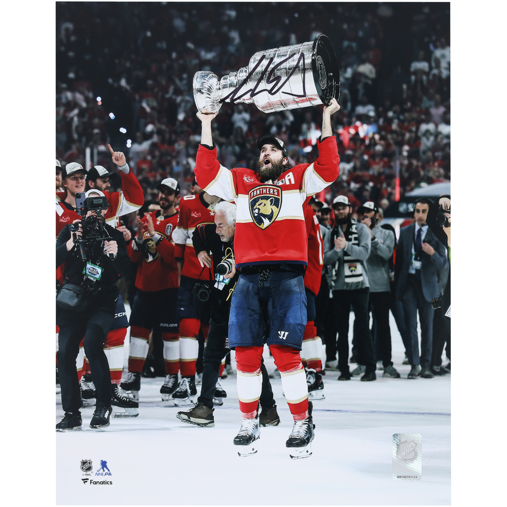 Aaron Ekblad Florida Panthers Autographed 2025 Stanley Cup Champions 11