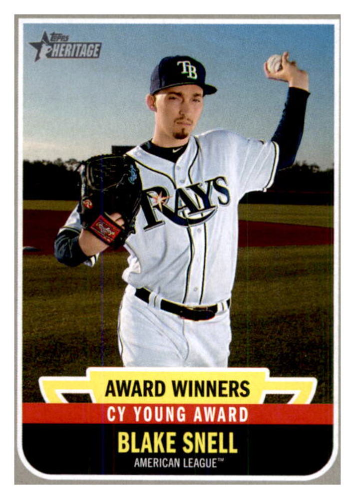2019 Topps Heritage Award Winners #AW3 Blake Snell