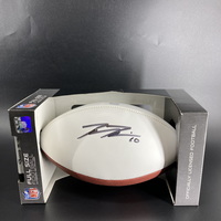 Jets - Braxton Berrios Signed Panel Ball With Jets Logo