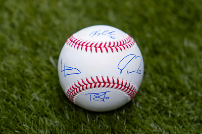 Autographed Baseball - Tarik Skubal, Riley Greene, Kerry Carpenter, Spencer Torkelson