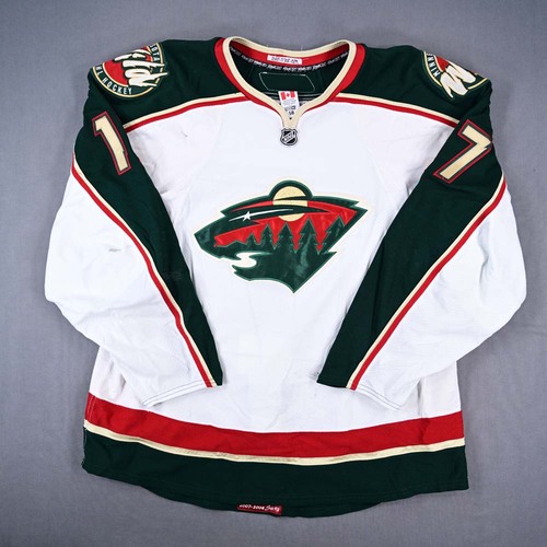 Image of Fedoruk, Todd - Minnesota Wild - Game-Worn White Set 3 Jersey - 2007-08 NHL Season