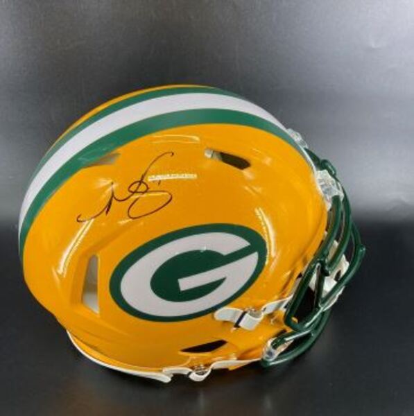 Packers - Romeo Doubs Signed Authentic Helmet