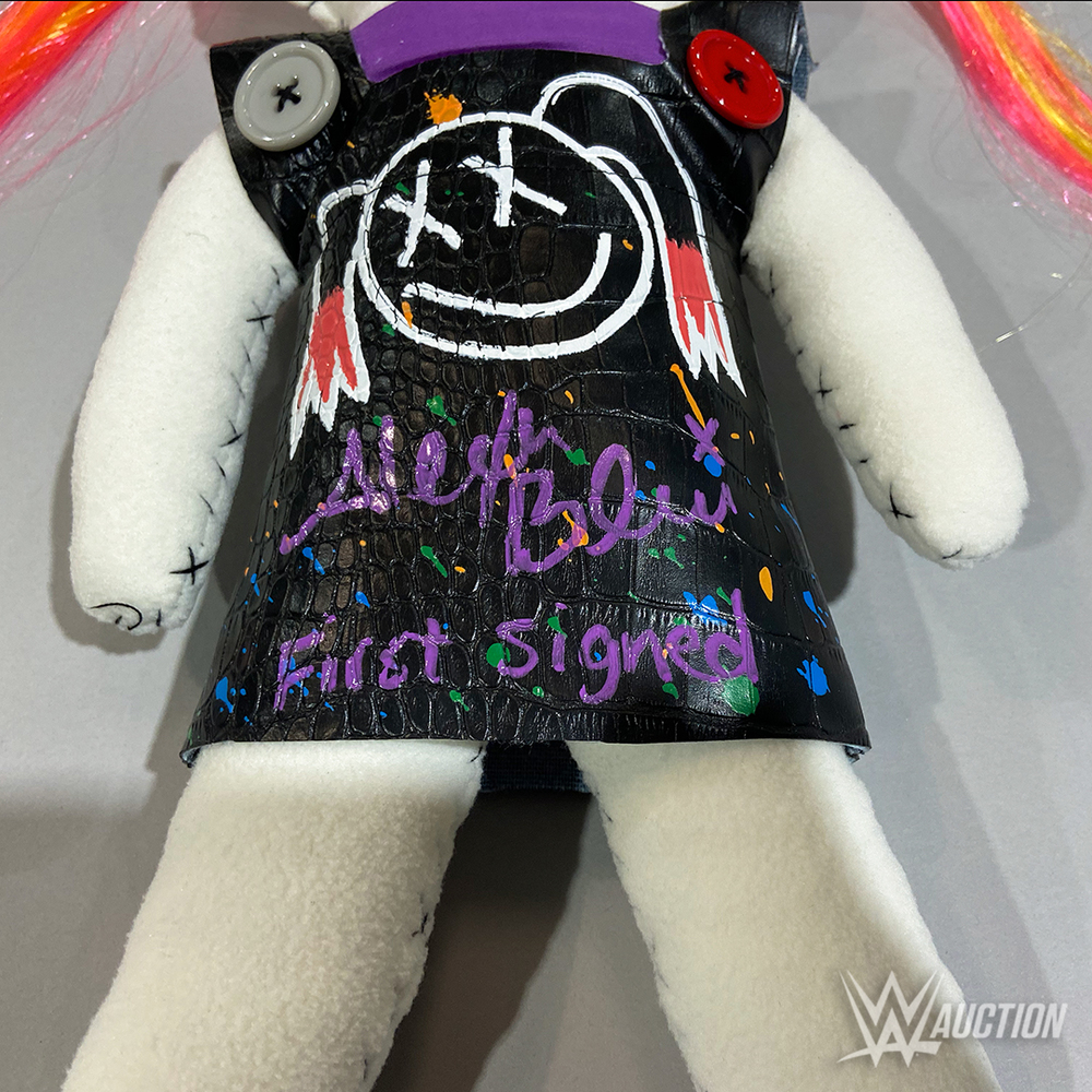 Alexa Bliss SIGNED "Lilly" Plush Doll (First Signed Inscription) | WWE