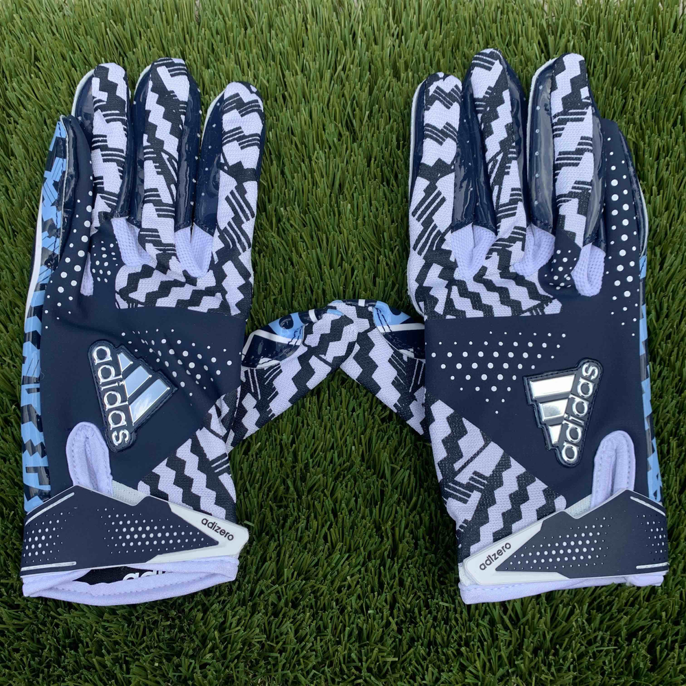 Adidas Adizero 5 Star 5.0 Blue Football Gloves (Large) Real Sports