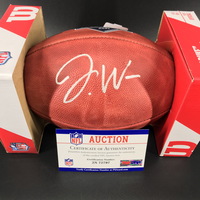 NFL - Dolphins Jaylen Waddle Signed Authentic Football