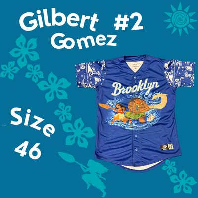 #2 Manager Gilbert Gomez Moana Jersey (Size 46)