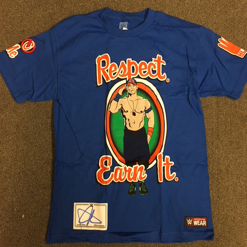 John Cena SIGNED Authentic T-Shirt (With Exclusive Autograph Patch)