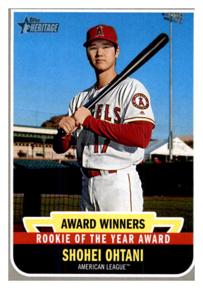 2019 Topps Heritage Award Winners #AW5 Shohei Ohtani