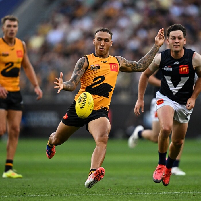 Photo of Shai Bolton #8 2026 WA AFL Origin Match-Worn Guernsey