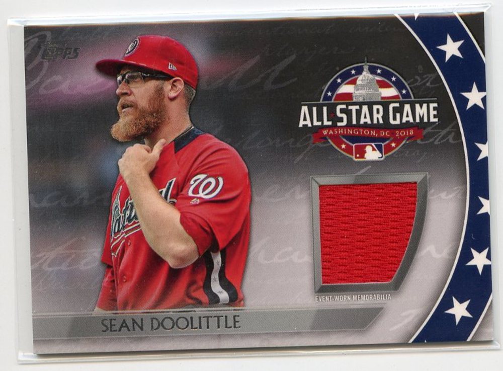 2018 Topps Update All Star Stitches #ASTSD Sean Doolittle