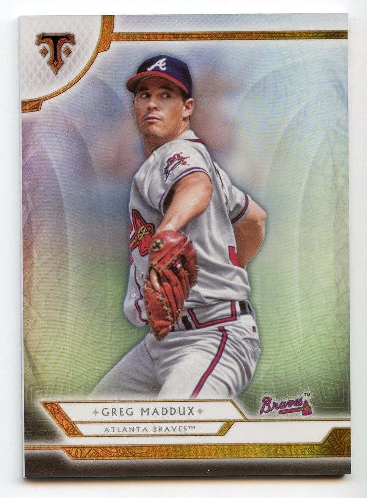 2018 Topps Triple Threads #83 Greg Maddux