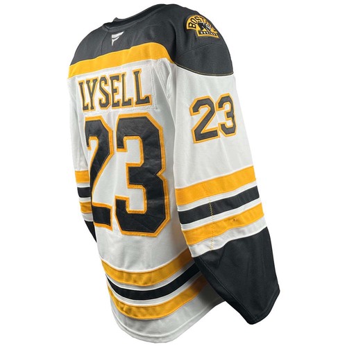 Photo of Game-Used 2024-2025 Season Away Hockey Jersey - Fabian Lysell