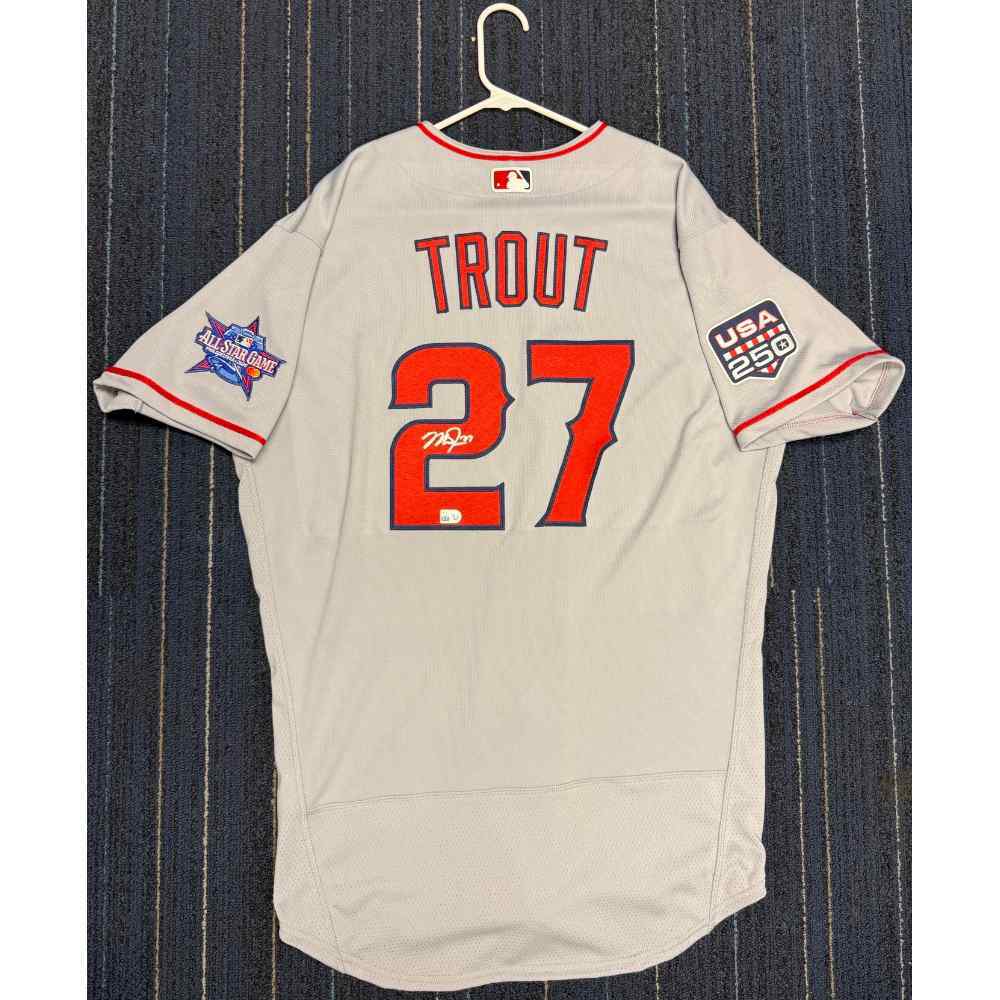 Mike Trout 2026 Los Angeles Angels All-Star Game Autographed