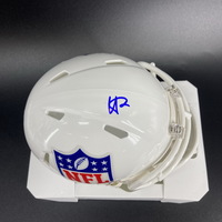 NFL - Titans Hassan Haskins Signed NFL Shield Mini Helmet