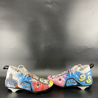 MCMC - Titans Jeffery Simmons Custom Cleats 2024 Season Size 15 Benefitt...