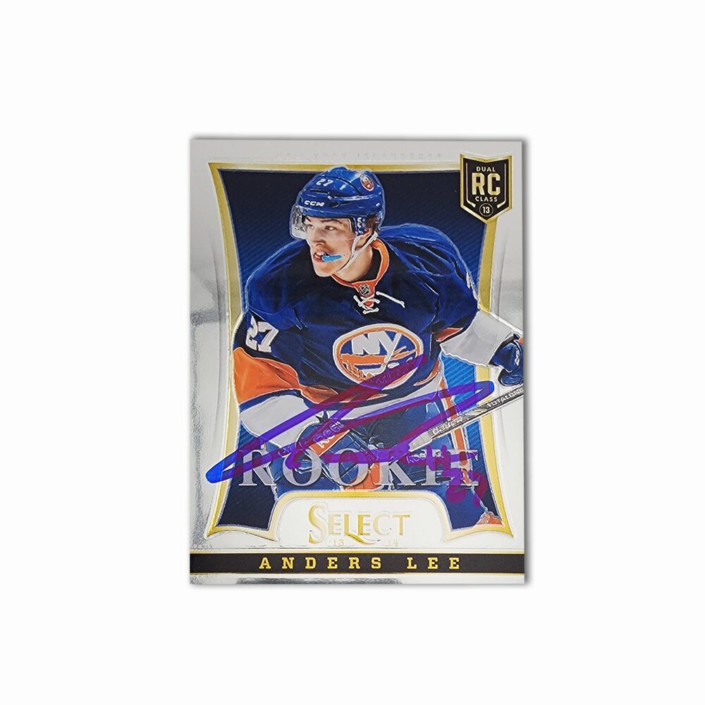 2013-14 Panini Select #189 ANDERS LEE Autographed Rookie Card