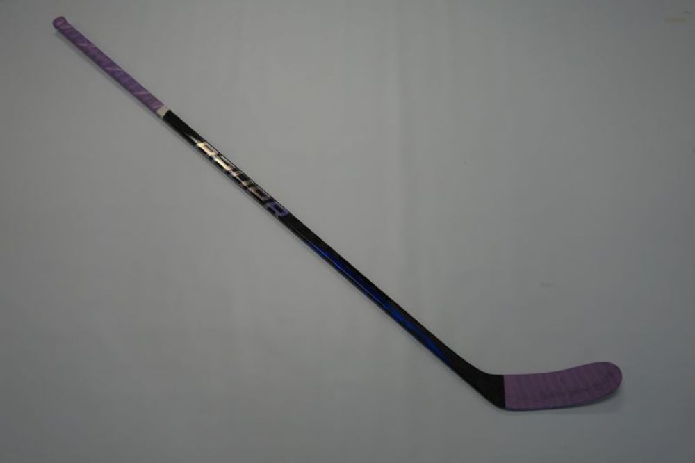 Lawrence Pilut Hockey Fights Cancer Night Warm-Up Stick