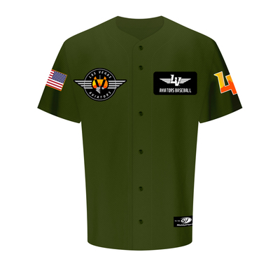 Zach Logue #28 Las Vegas Aviators 2022 Flight Suit Jersey