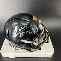 NFL - Commanders Luke McCaffrey Signed Alternate Mini Helmet
