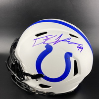 NFL - Colts DeForest Buckner Signed Authentic Lunar Eclipse Speed Helmet