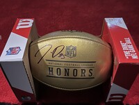 NFL Honors Football signed by OROY Jayden Daniels