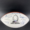 NFL - Multi Sign Panel Ball With 2011 Pro Bowl Logo Signed By Drew Brees, Matt Ryan, Julius Peppers, And Others