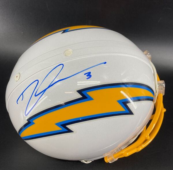 NFL - Chargers Derwin James Signed Authentic Proline Helmet