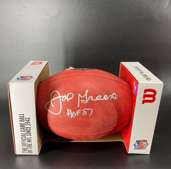 HOF - Steelers Joe Greene Signed Authentic Football