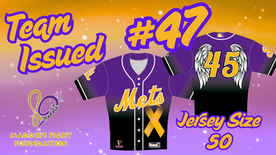 Maddie's Fight Foundation Jersey #47