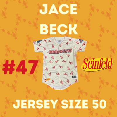 #47 Jace Beck Game Used Seinfeld Jersey (Size 50)